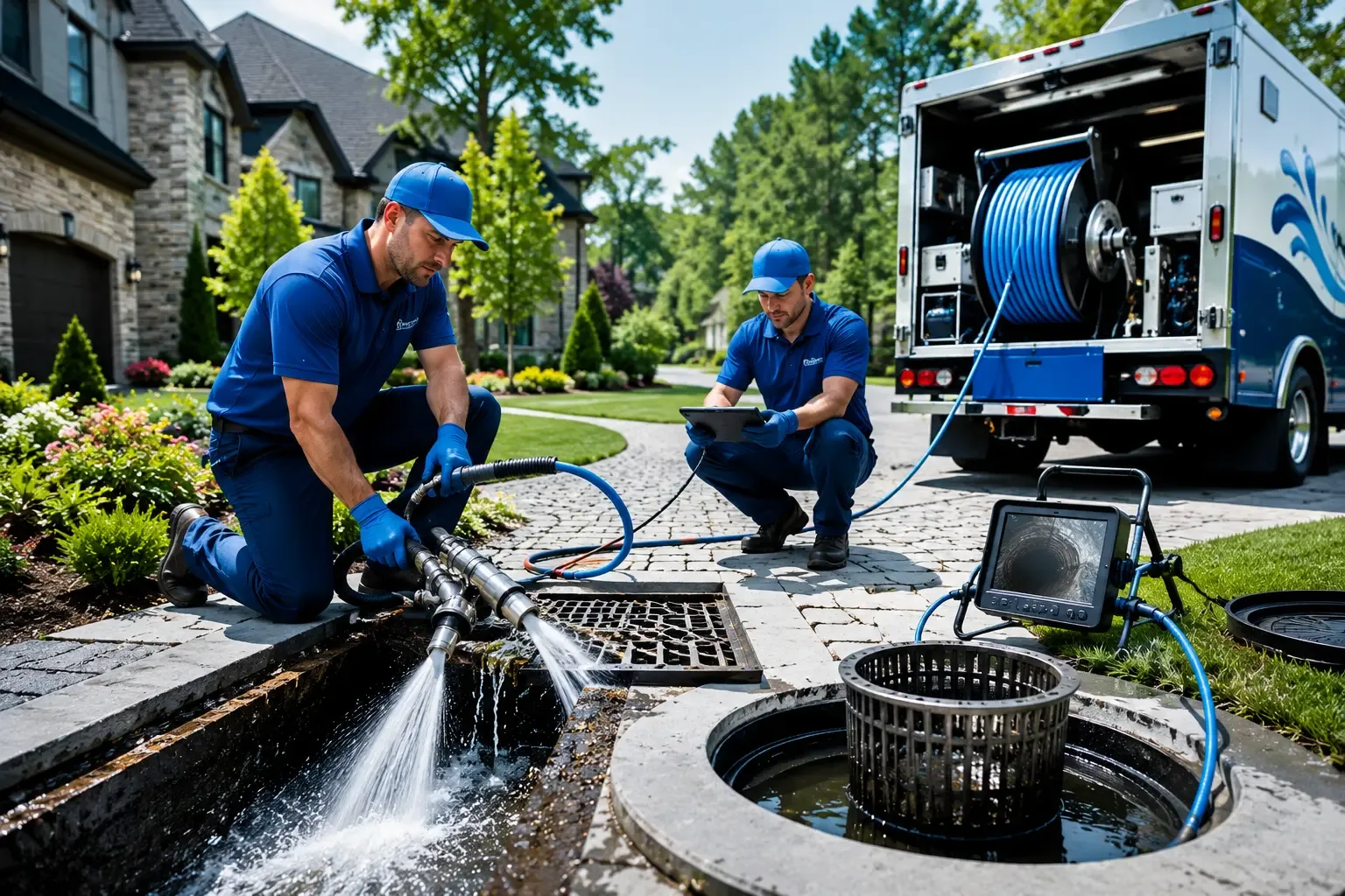 Local outdoor drain cleaning professionals in Red Oak, GA